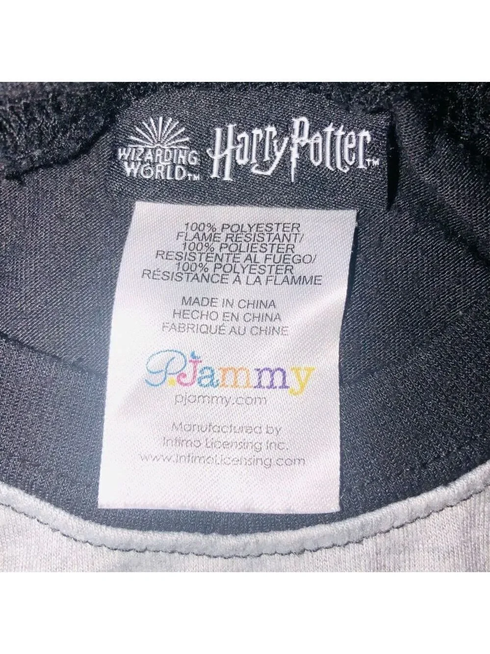 EUC kids large (14/16) harry potter LS pajama shirt
